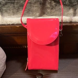 Small purse for phone in pink
